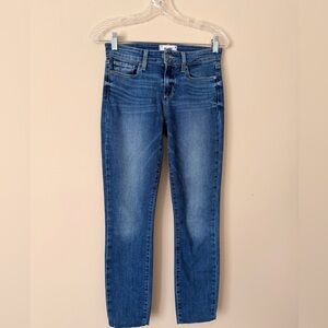 PAIGE Dark Wash Verdugo Ankle Jeans